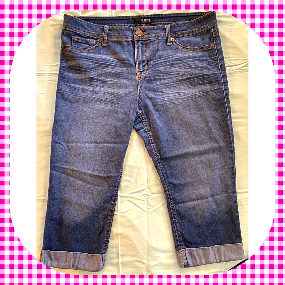 a.n.a Denim Capris Cropped Jeans 16P